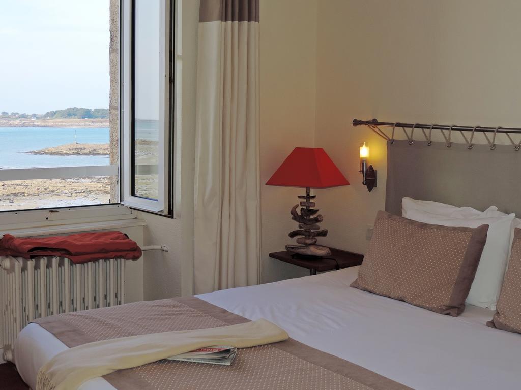 Hotel Aux Tamaris - Vue Mer Roscoff Cameră foto