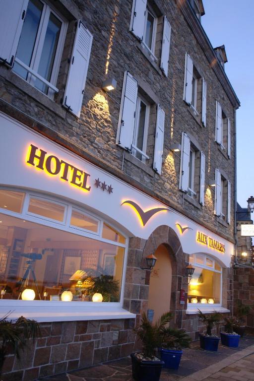 Hotel Aux Tamaris - Vue Mer Roscoff Exterior foto