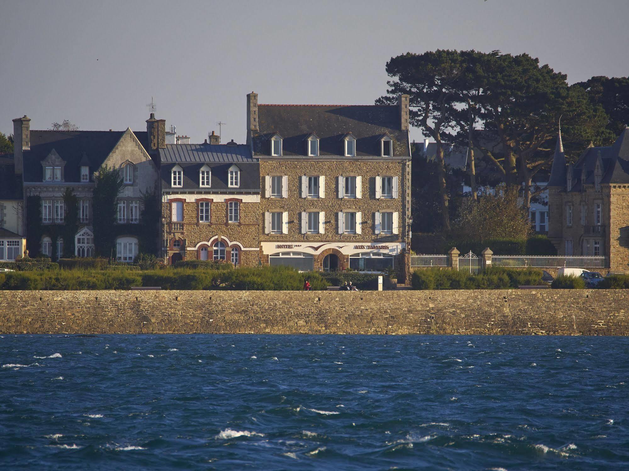 Hotel Aux Tamaris - Vue Mer Roscoff Exterior foto