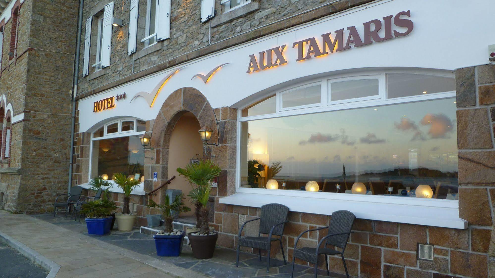 Hotel Aux Tamaris - Vue Mer Roscoff Exterior foto